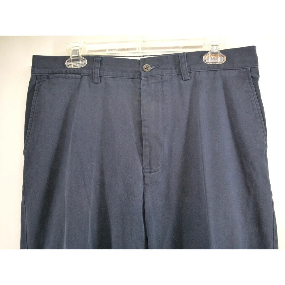 Polo Ralph Lauren Chino Men's Prospect Pants 34X30 Navy Blue 100% Cotton